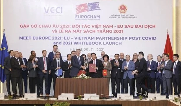相遇欧洲2021：新冠疫情后的越南—欧盟伙伴关系暨发布2021年EuroCham白皮书