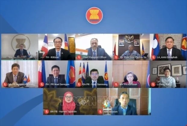 东盟与印度联合合作委员会第21次会议以视频形式召开