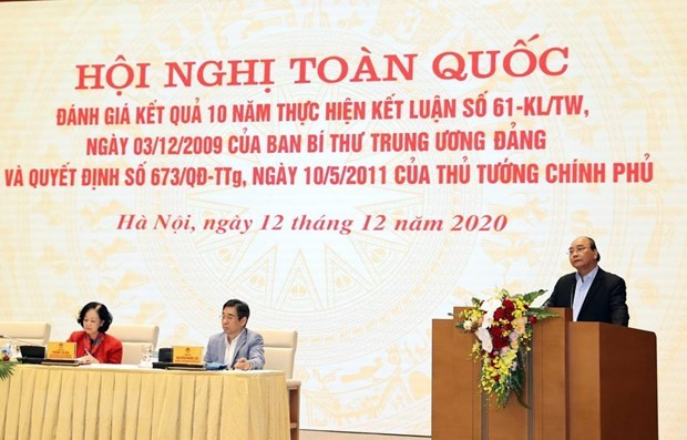 政府总理阮春福：力争建设繁荣农业、富农和现代农村