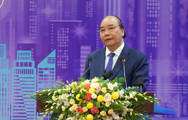 阮春福总理：越南将智慧城市发展视为助力提升国家竞争力的突破性举措 