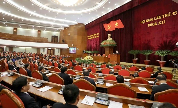 越共十二届十五中全会完成越共十三大所需准备内容