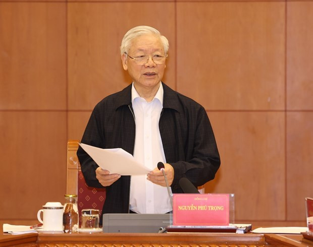 越共中央总书记、国家主席阮富仲主持召开中央反腐指导委员会会议