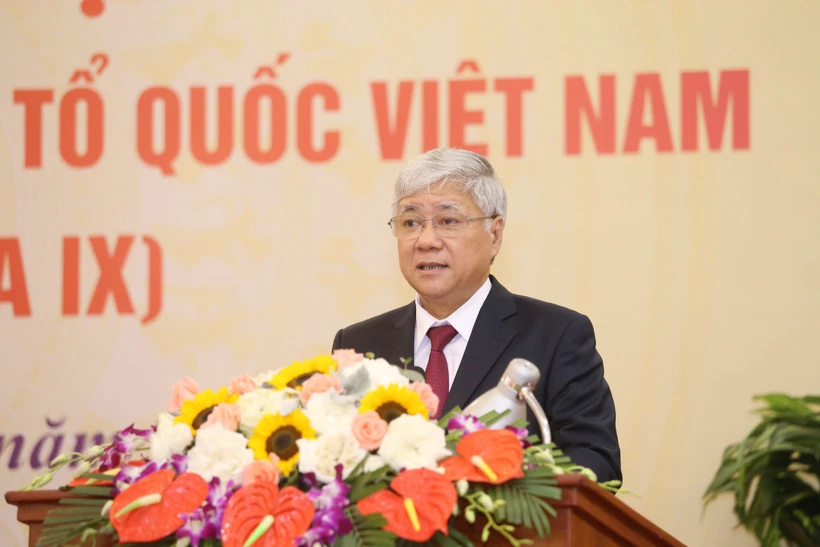 杜文战被推选为越南祖国阵线中央委员会主席