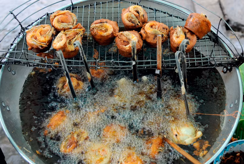 香脆可口的大心管饼