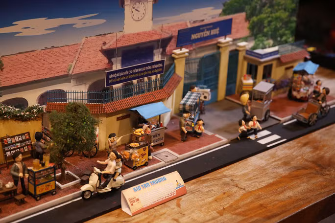 迷你模型生动再现昔日西贡生活