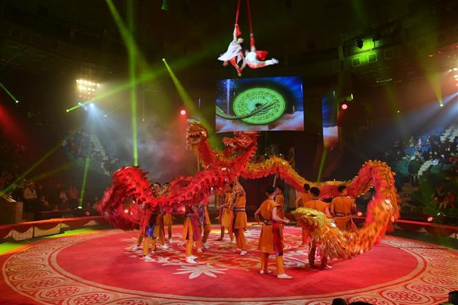 2022年国际杂技艺术节在河内开幕