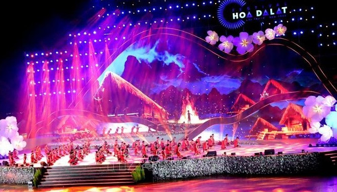 2022年第九届大叻花卉节拉开帷幕