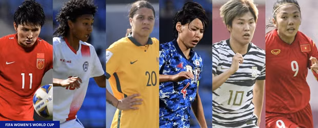 越南女球员黄茹跻身有望在2023 年女足世界杯大放异彩的亚洲前六名球员之列