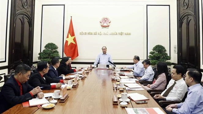 国家主席阮春福：动员各种资源 保障困难群众过好年