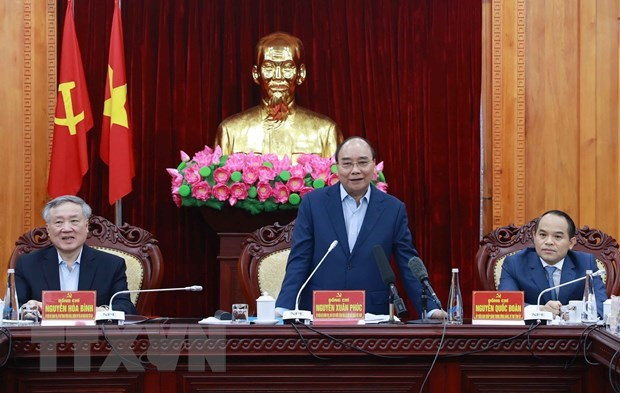 国家主席阮春福赴谅山省调研指导国防安全保障与和平友好边界线建设工作
