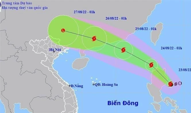 台风马鞍向西北移动 阵风11 级