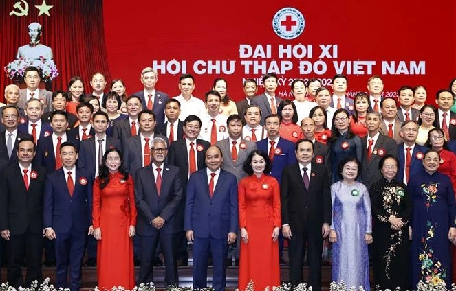 越南红十字会第十一次全国代表大会隆重开幕