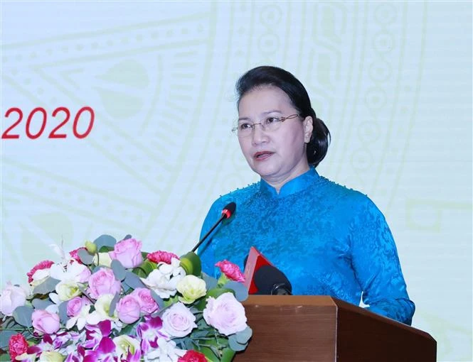 越南国会主席阮氏金银出席新潮国民大会75周年、八月革命和九•二国庆节75周年纪念活动