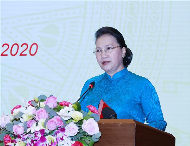 越南国会主席阮氏金银出席新潮国民大会75周年、八月革命和九•二国庆节75周年纪念活动
