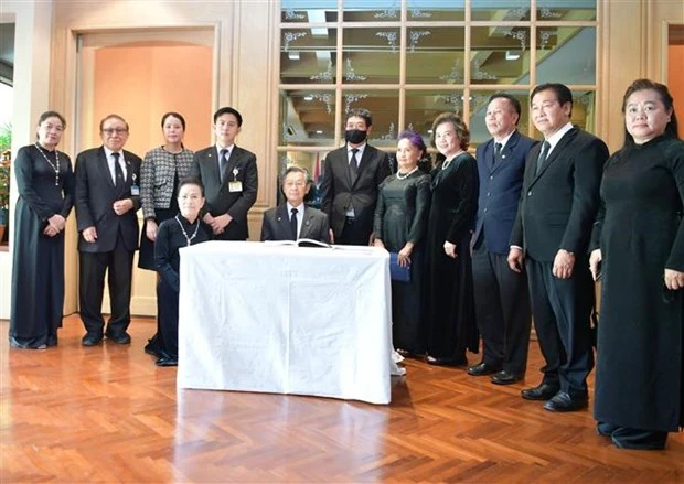 原越共中央总书记黎可漂的吊唁仪式在泰国、印尼、缅甸、瑞士和希腊举行