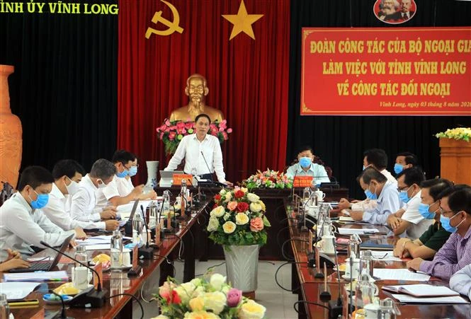 外交部副部长黎怀忠：愿为永隆省寻找潜在的外国合作伙伴提供支持