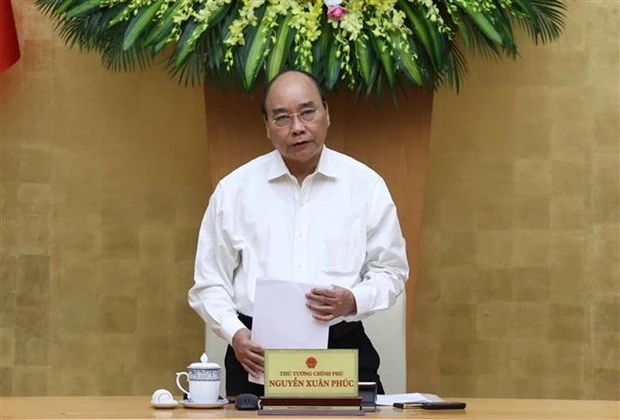 阮春福总理主持召开政府立法工作专题会议