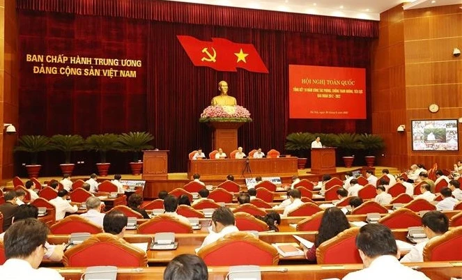 越南反消极腐败工作总结（2012~2022）全国性会议召开