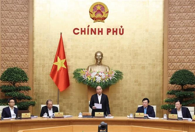 政府总理阮春福主持召开政府11月份例行会议