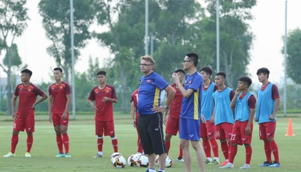 越南U19球队为2020亚足联U19足球锦标赛做好准备