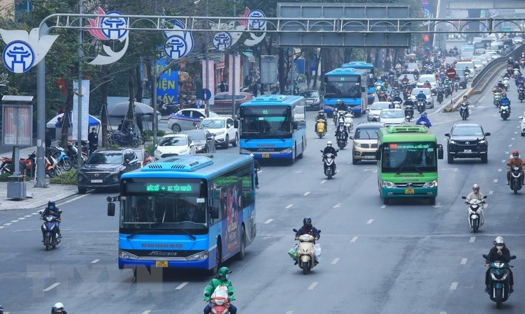 河内力争至2025年公共客运交通满足人民出行需求的30~50%