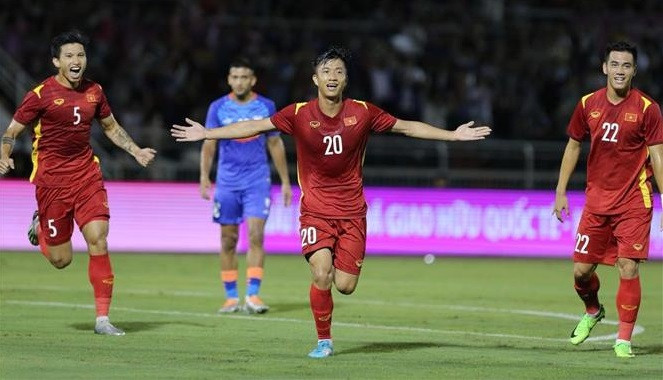 越南国足FIFA排名上升一位 排名第96位