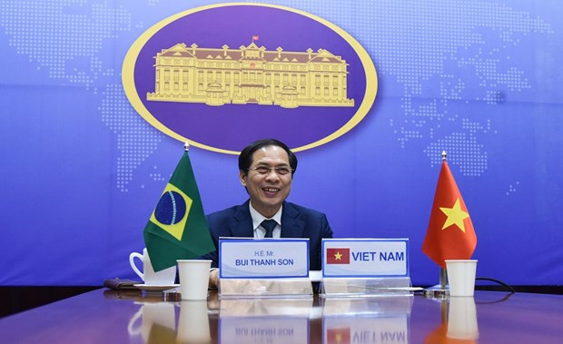 第7次越巴外交部副部长级政治磋商以视频方式举行
