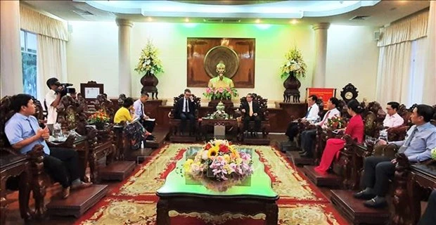  芹苴市与欧盟促进在适应气候变化方面的合作