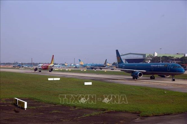各家航空公司为将在乌克兰越南人运送回国做好准备