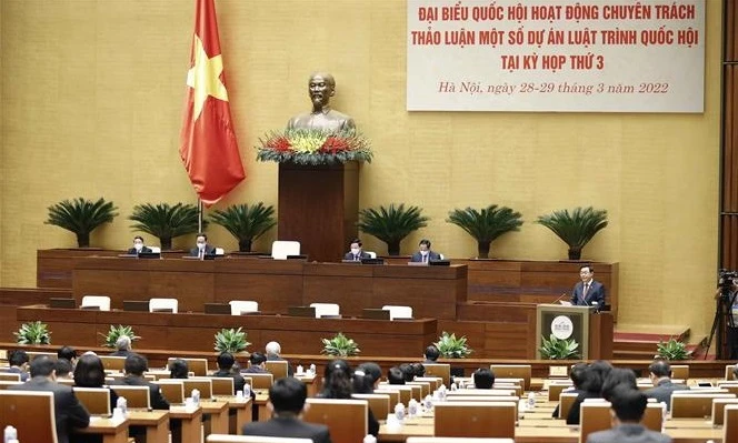 越共中央总书记阮富仲出席专职国会代表会议