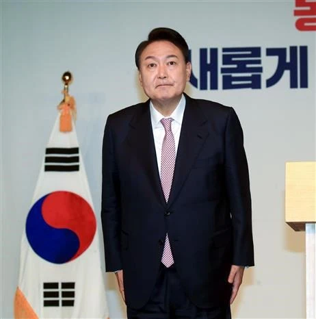 越南国家主席阮春福致电祝贺尹锡悦当选韩国新任总统