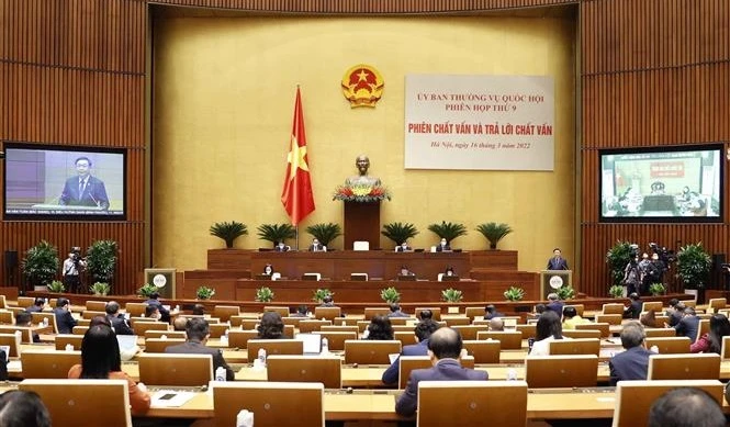 第十五届国会常委会第九次会议：开展工商、自然资源与环境领域质询和专题询问