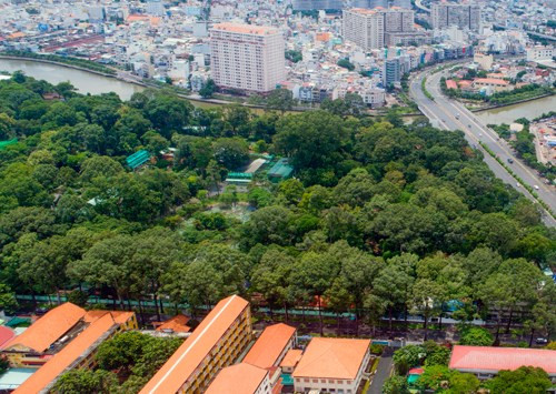 胡志明市改造城市绿化景观，提升人居环境