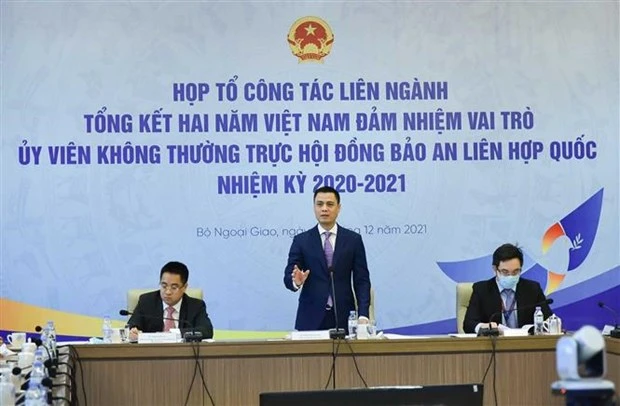 越南出色完成2020-2021年联合国安理会非常任理事国的角色