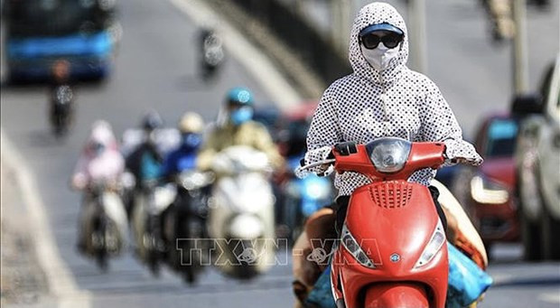 越南中部和北部特别炎热 局部气温超过40摄氏度