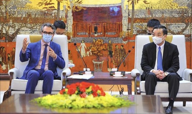 欧盟建议在河内建设一所达到欧洲标准的大学