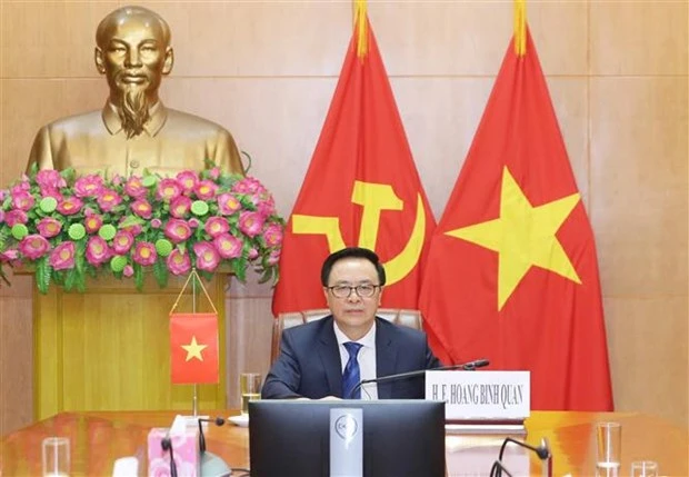 越南在国际政党圆桌视频会议上分享新冠肺炎疫情防控经验