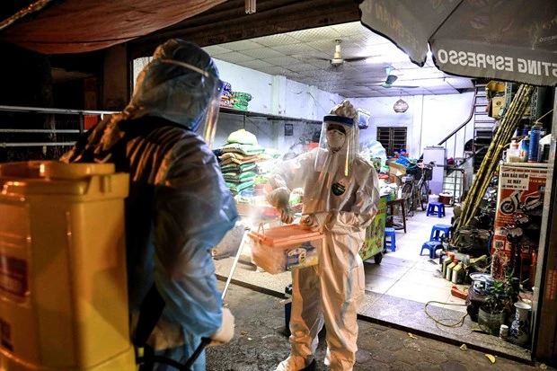 新冠肺炎疫情：河内和岘港市新增9例确诊病例