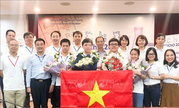 2020年国际化学奥林匹克竞赛：越南队成绩排名世界第二