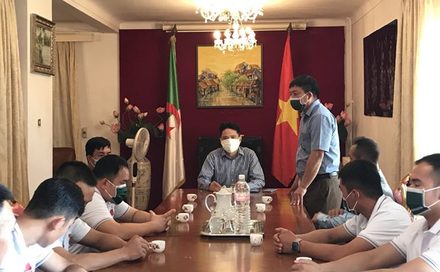 越南队已准备好参加在阿尔及利亚举行的2021年国际军事比赛