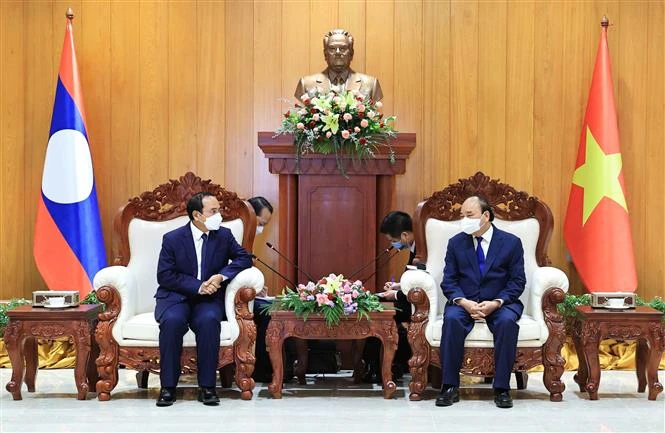 越南国家主席阮春福访老期间的系列活动