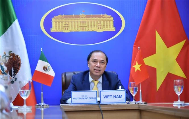越南与墨西哥第六次政治磋商以视频形式举行