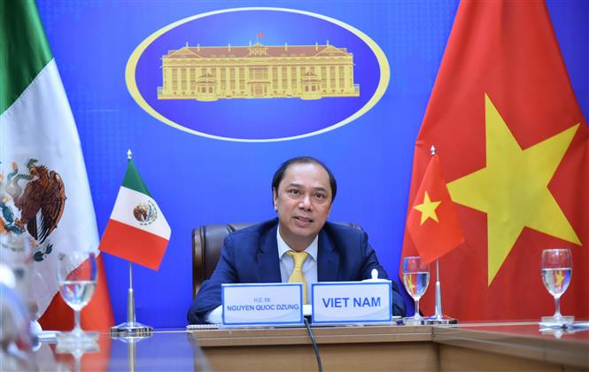 越南与墨西哥第六次政治磋商以视频形式举行
