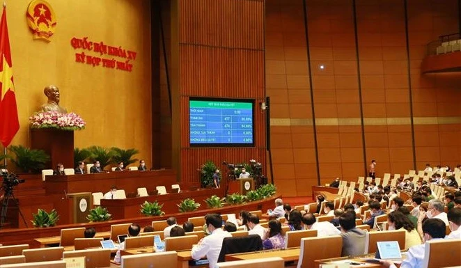 越南第十五届国会第一次会议：通过关于2021~2025年中期公共投资计划的决议