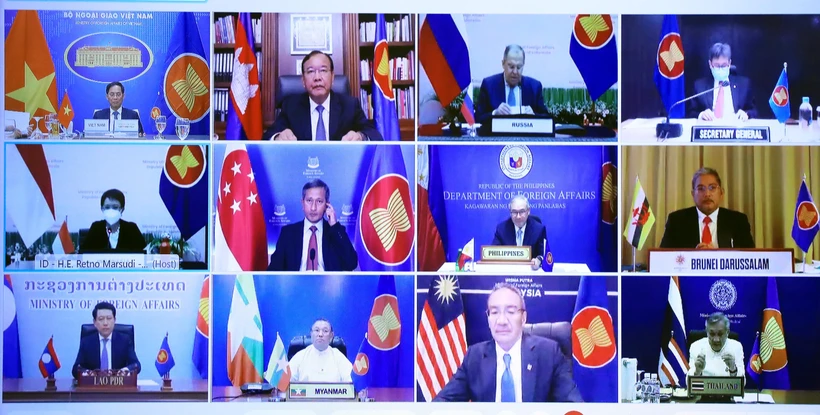 东盟-俄罗斯外长特别会议以线上形式举行
