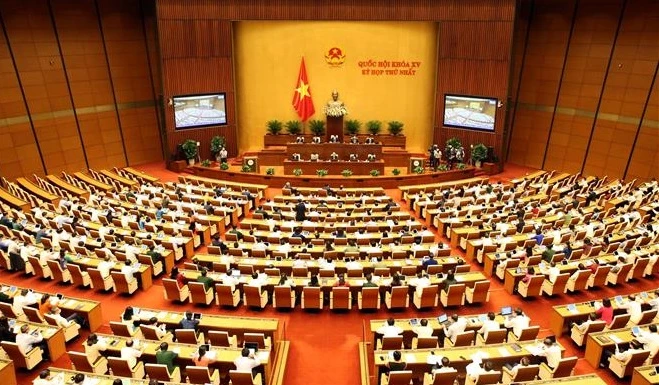 越南第十五届国会第一次会议选举国家主席和政府总理