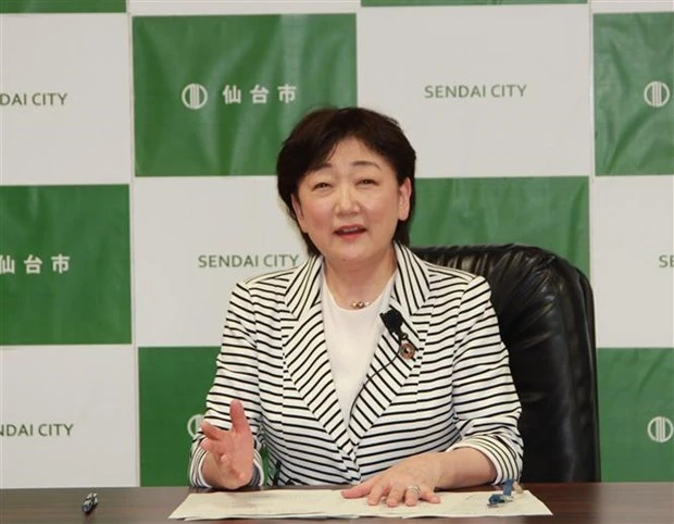 日本宫城省仙台市长建言 帮助越南提高防灾减灾能力