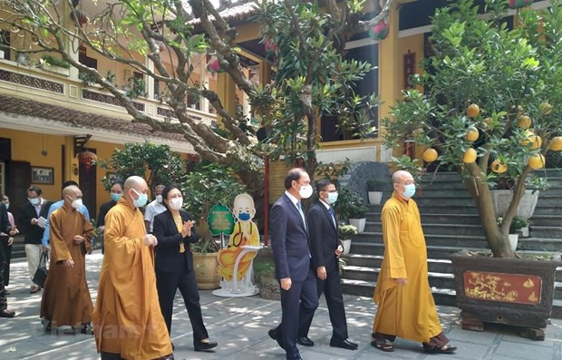 越南佛教协会呼吁全国僧尼和佛教徒实施禁足措施 祈求平安 早日击退疫情