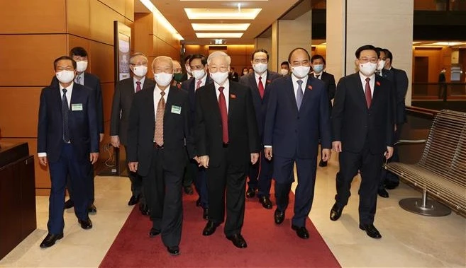 越南第十五届国会第一次会议隆重开幕：为第十五届国会奠定前提并注入强有力动力