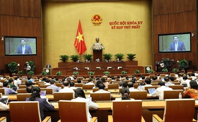 越南第十五届国会第一次会议：任期2021~2026年越南政府组织机构包括18个部委和4个部级机构